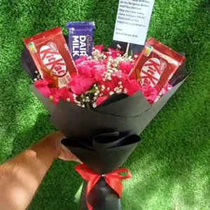 Eternal Heart Red Rose Gypso Box