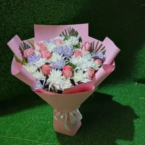 Pastel Harmony Mixed Bouquet